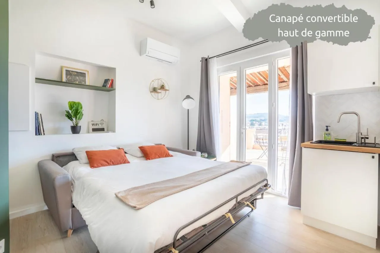 Mont Ventoux - Terrasse - Vue Degagee - Linge De Qualite - Fibre - Confort Gardanne 0*,